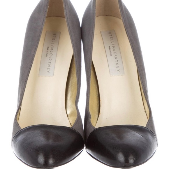 Stella McCartney Vegetarian Colorblock Patterns Pump - Picture 2 of 5